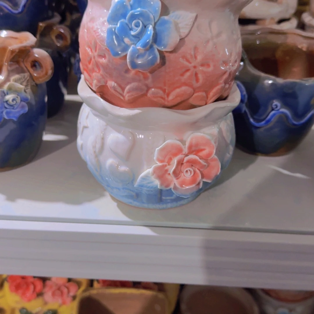 紫砂花盆粗陶盆粗