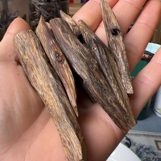 沉香沉香碎屑奇楠白棋老块料30克