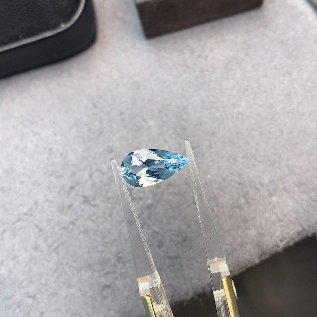 未镶嵌海蓝宝石笔搁1.845ct 圣玛利亚