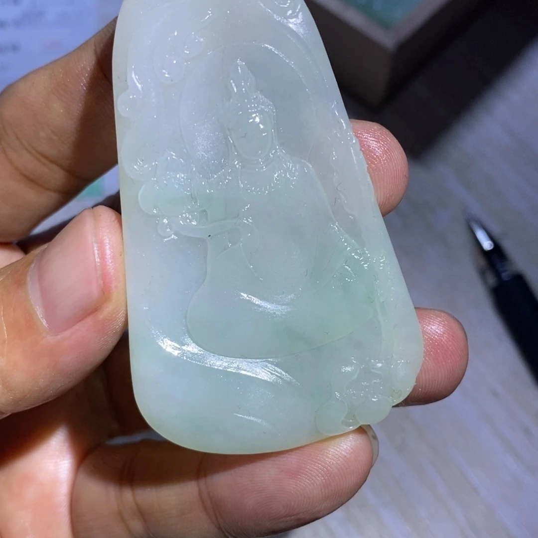 定制翡翠未镶嵌毛货