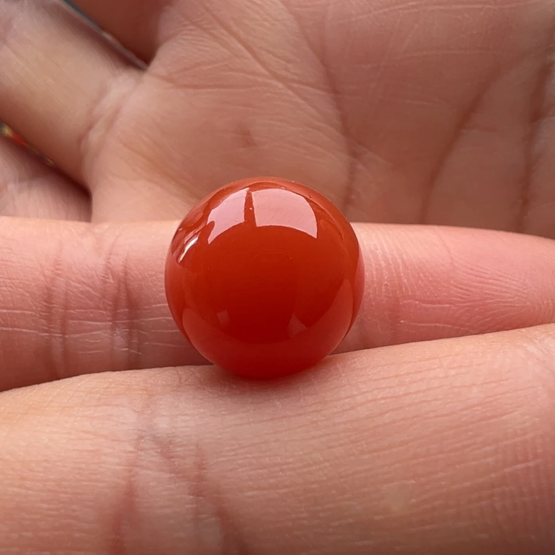 南红玛瑙未镶嵌圆珠13
