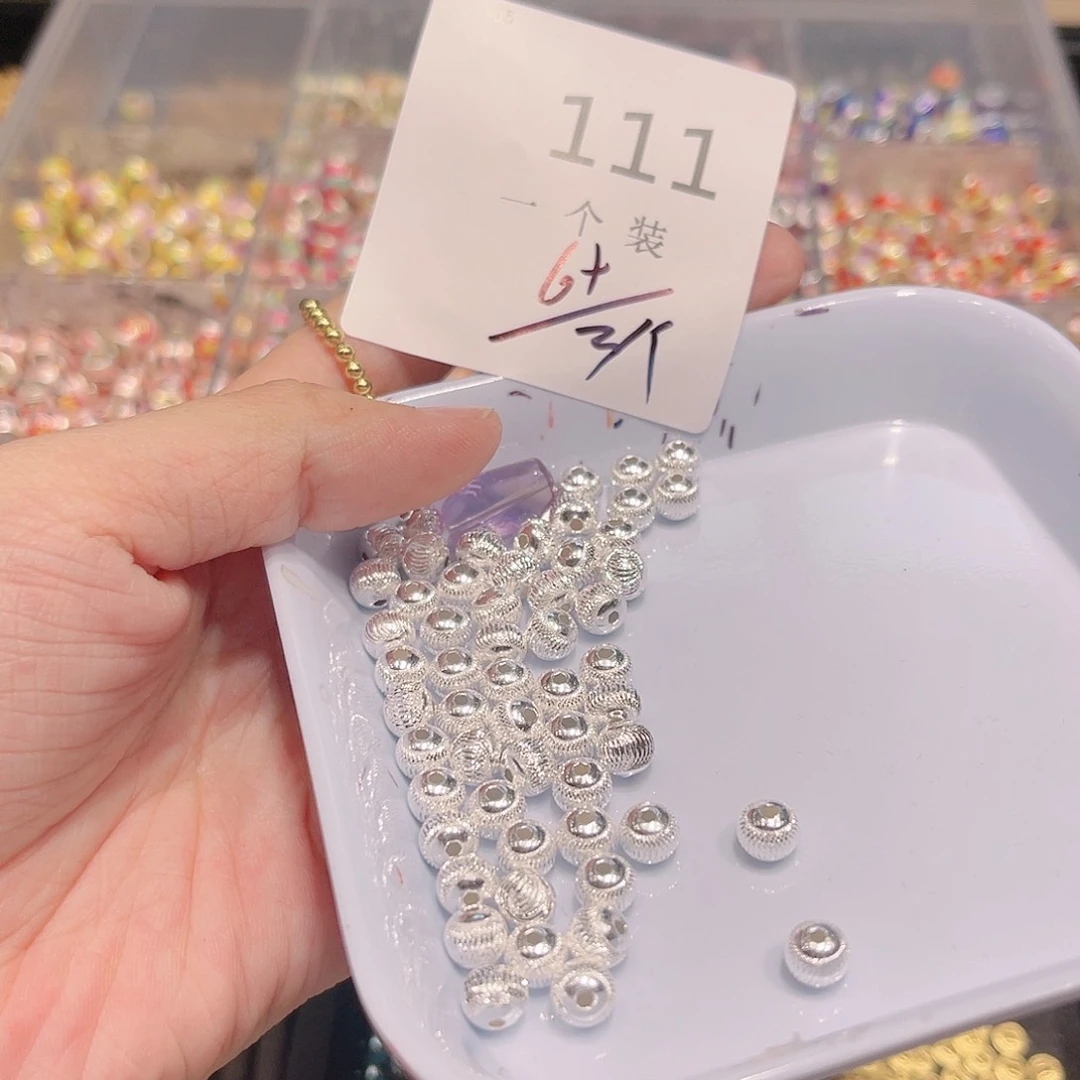 紫晶珠宝半成品银S925镶嵌111