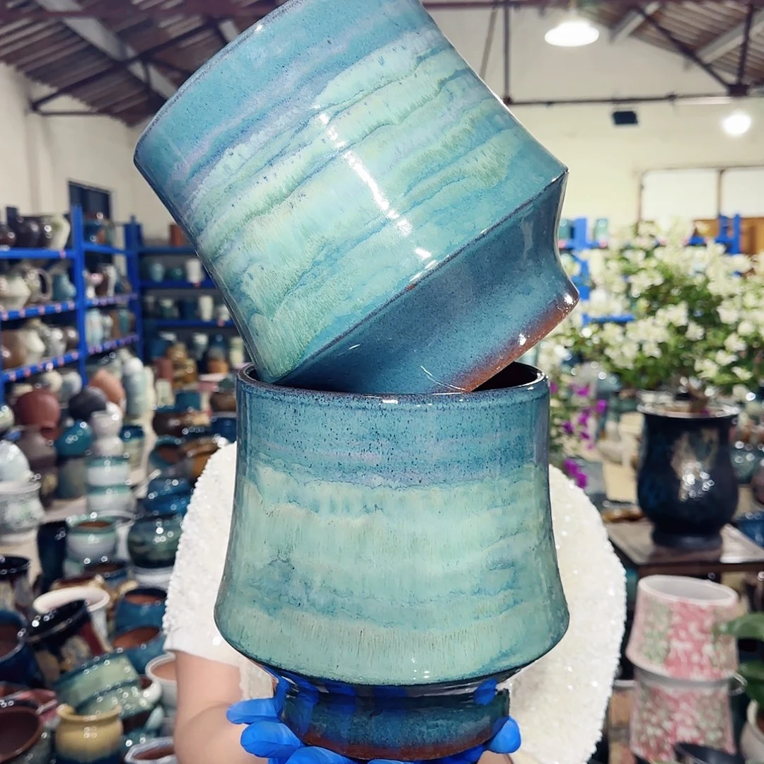 花盆紫砂高21口18