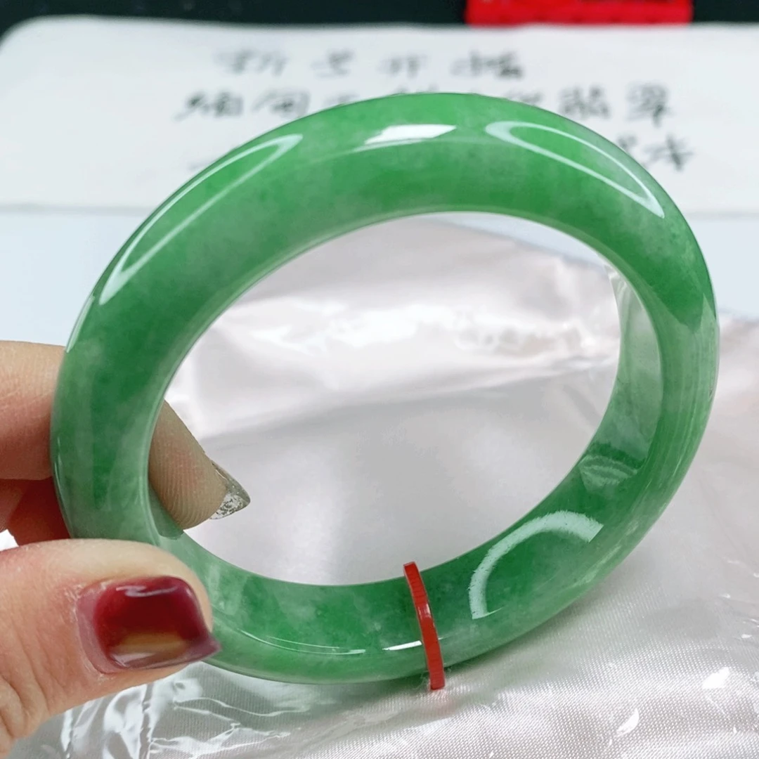 未镶嵌手镯翡翠圈口57.8