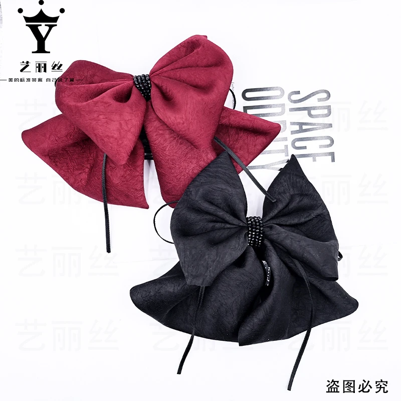 艺丽丝 巴黎王妃 [塞纳河畔] 礼服绸缎气质高级款6cm马尾夹YL807