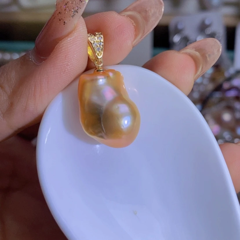 【闪购商品】淡水珍珠天然淡水珍珠合金