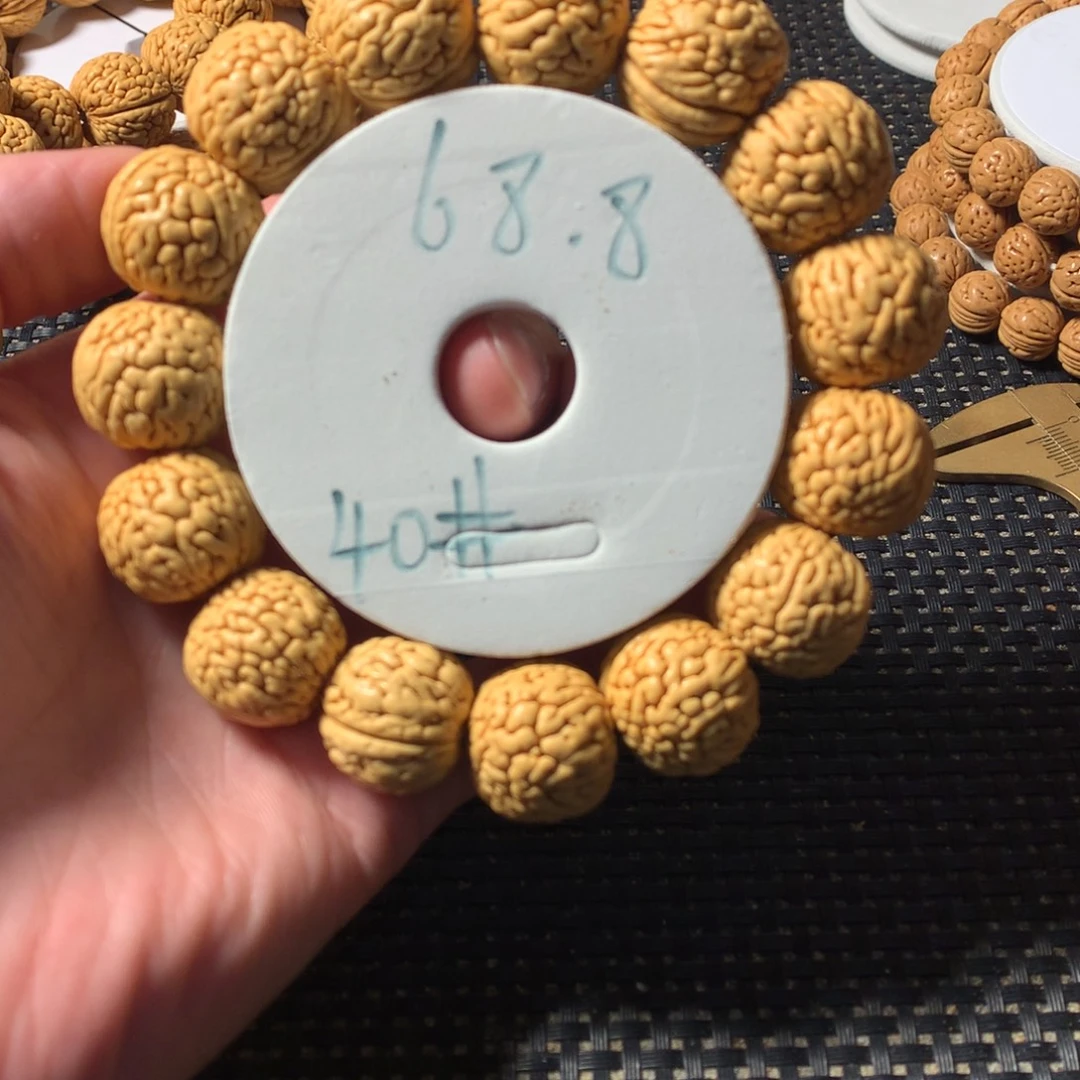 手串桃核40号链接，