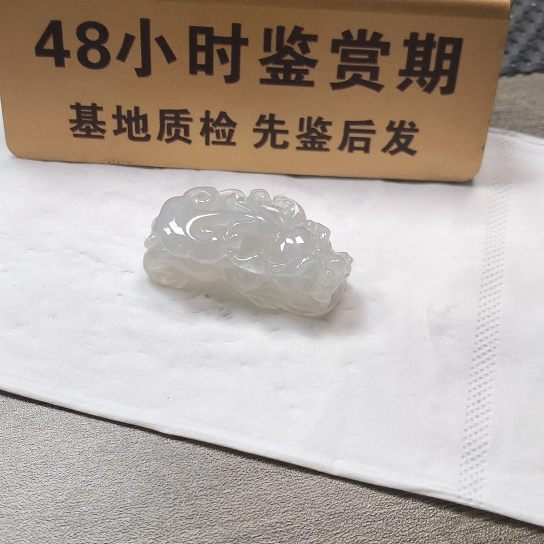 颈饰未镶嵌翡翠冰貔貅