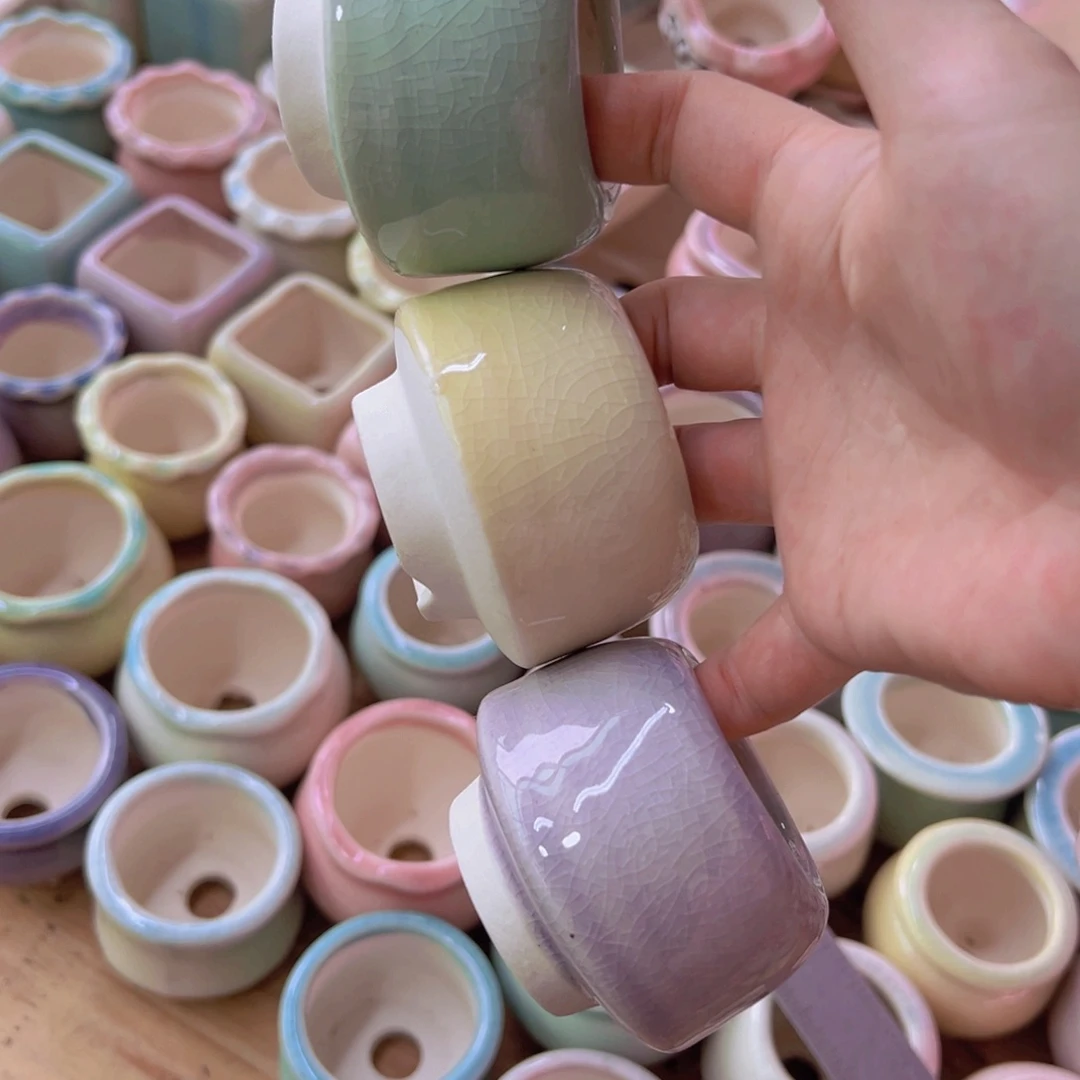 陶瓷花盆当场凑满12包邮