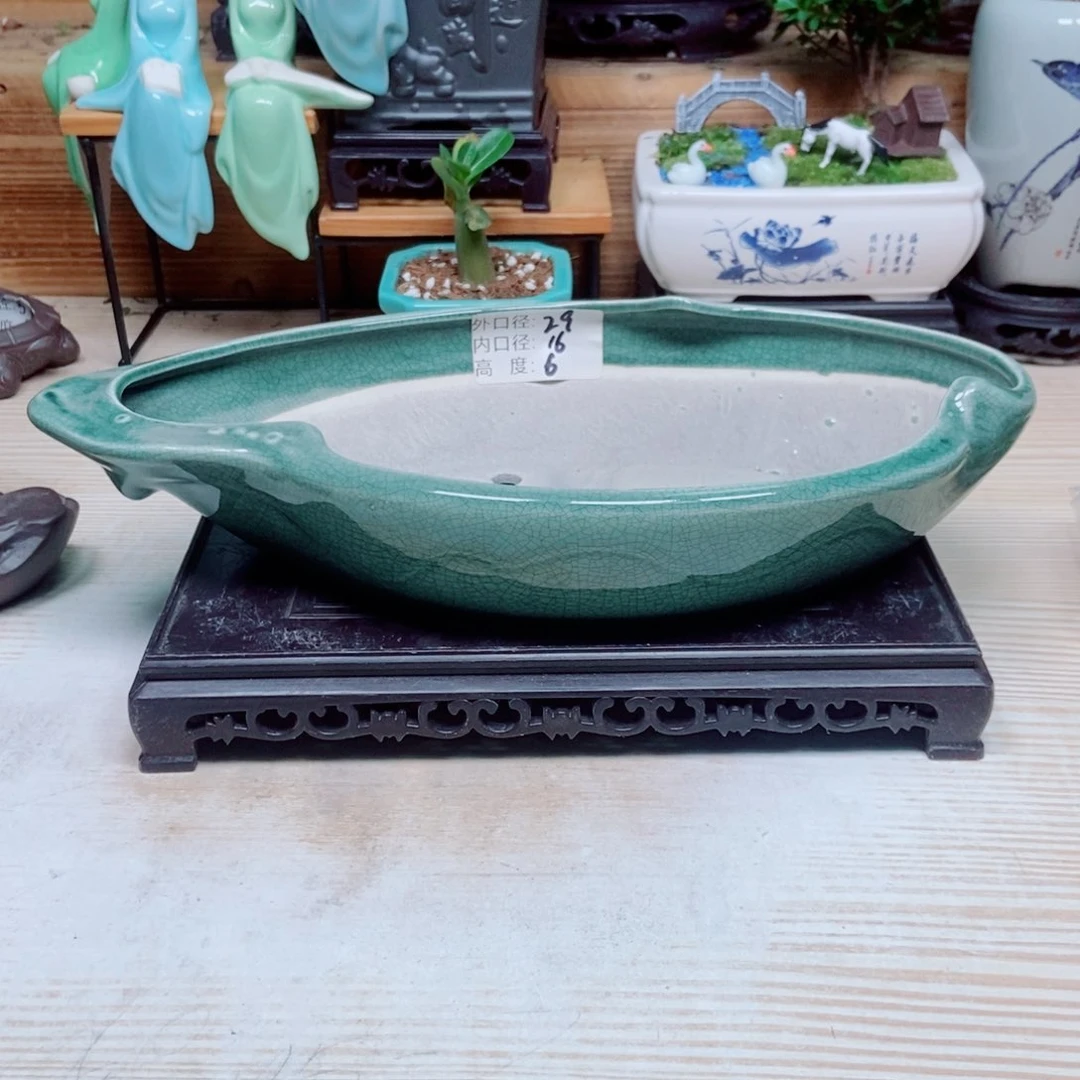 瓷片陶瓷花盆陶瓷艺术