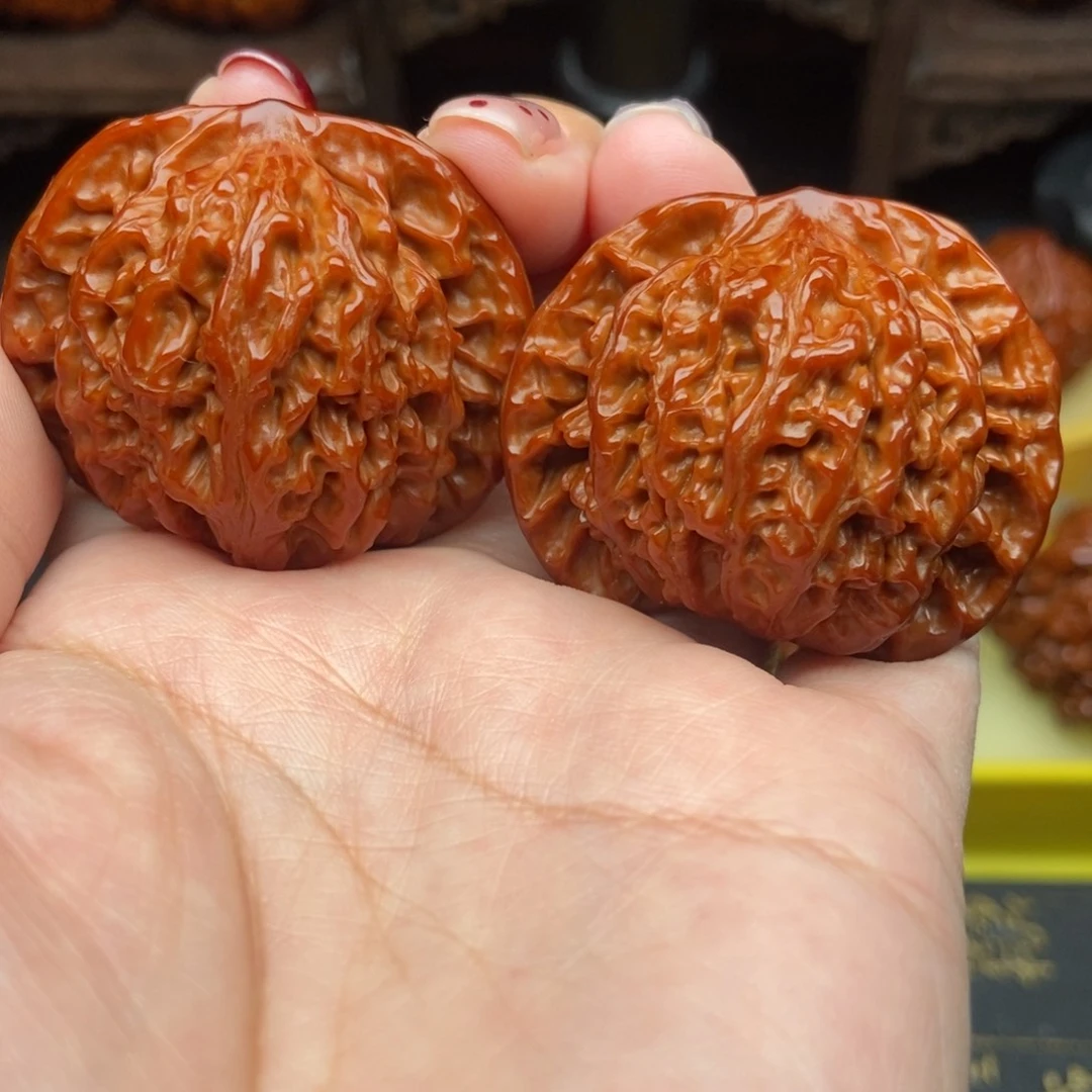 文玩核桃吊坠盘龙纹43