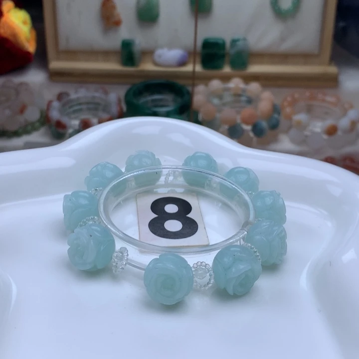 石英质玉手链未镶嵌