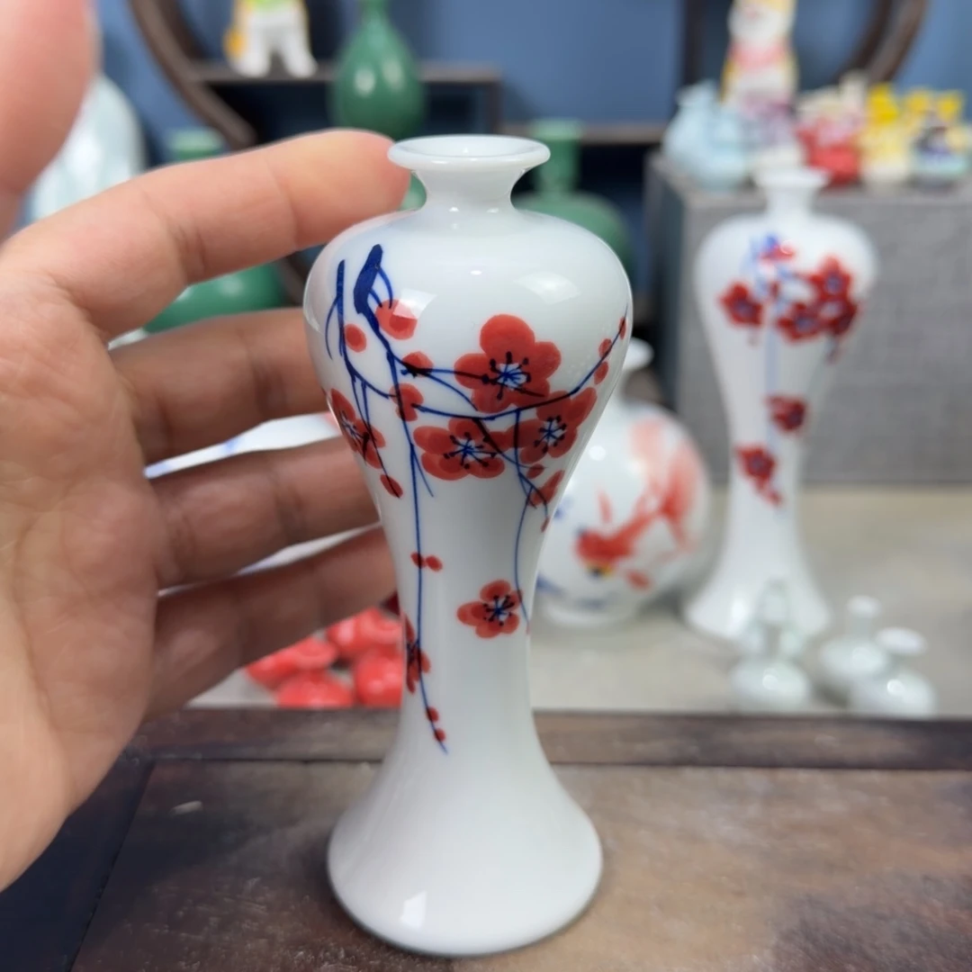 陶瓷手工小花器摆件