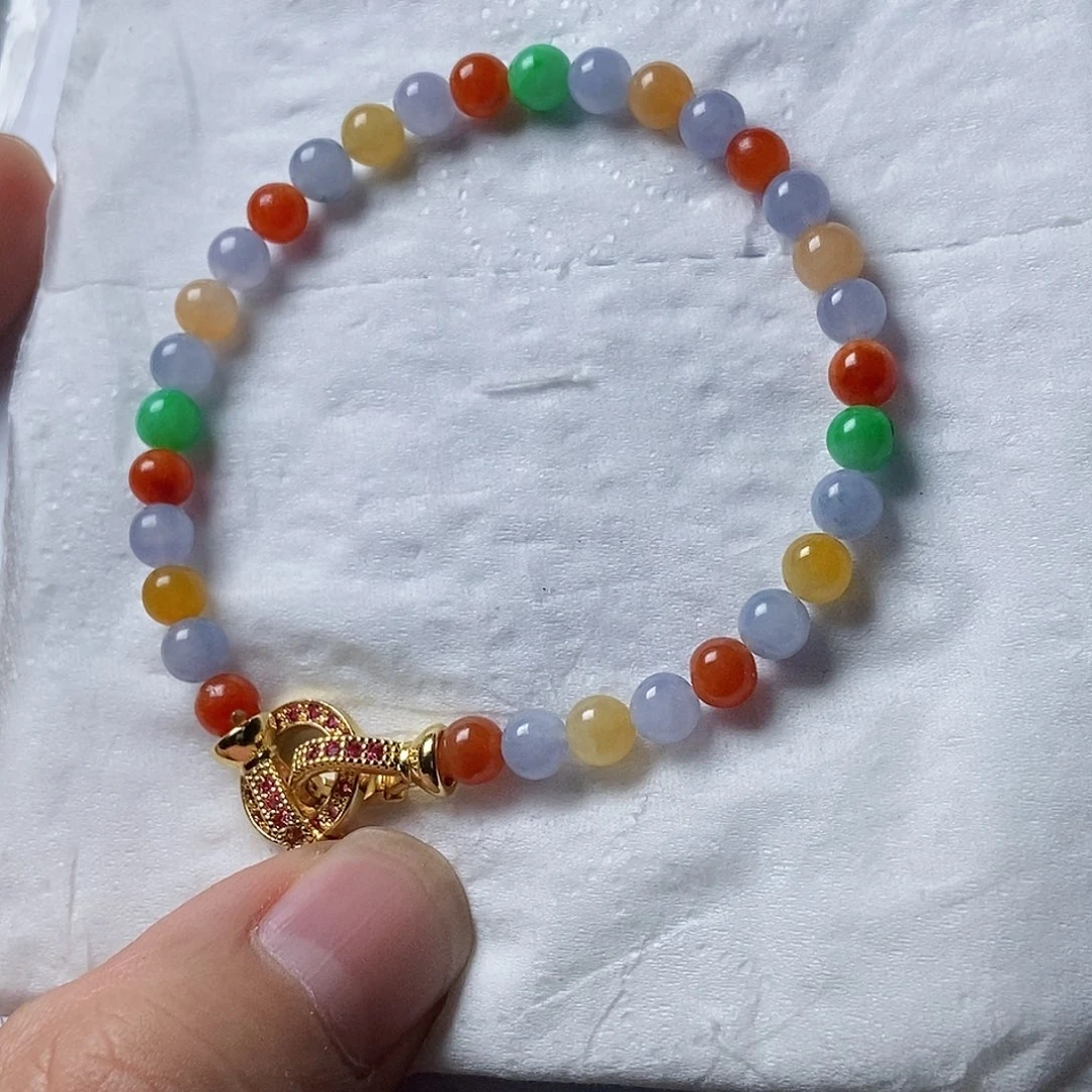 未镶嵌定制翡翠076天然缅甸翡翠卡5.3