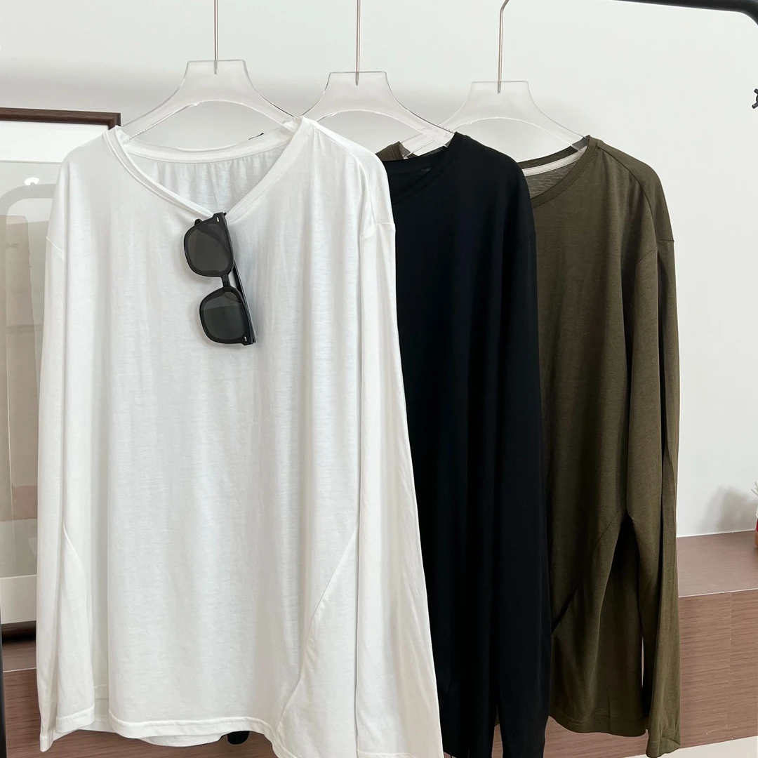 时尚百搭显瘦打底针织长袖小衫