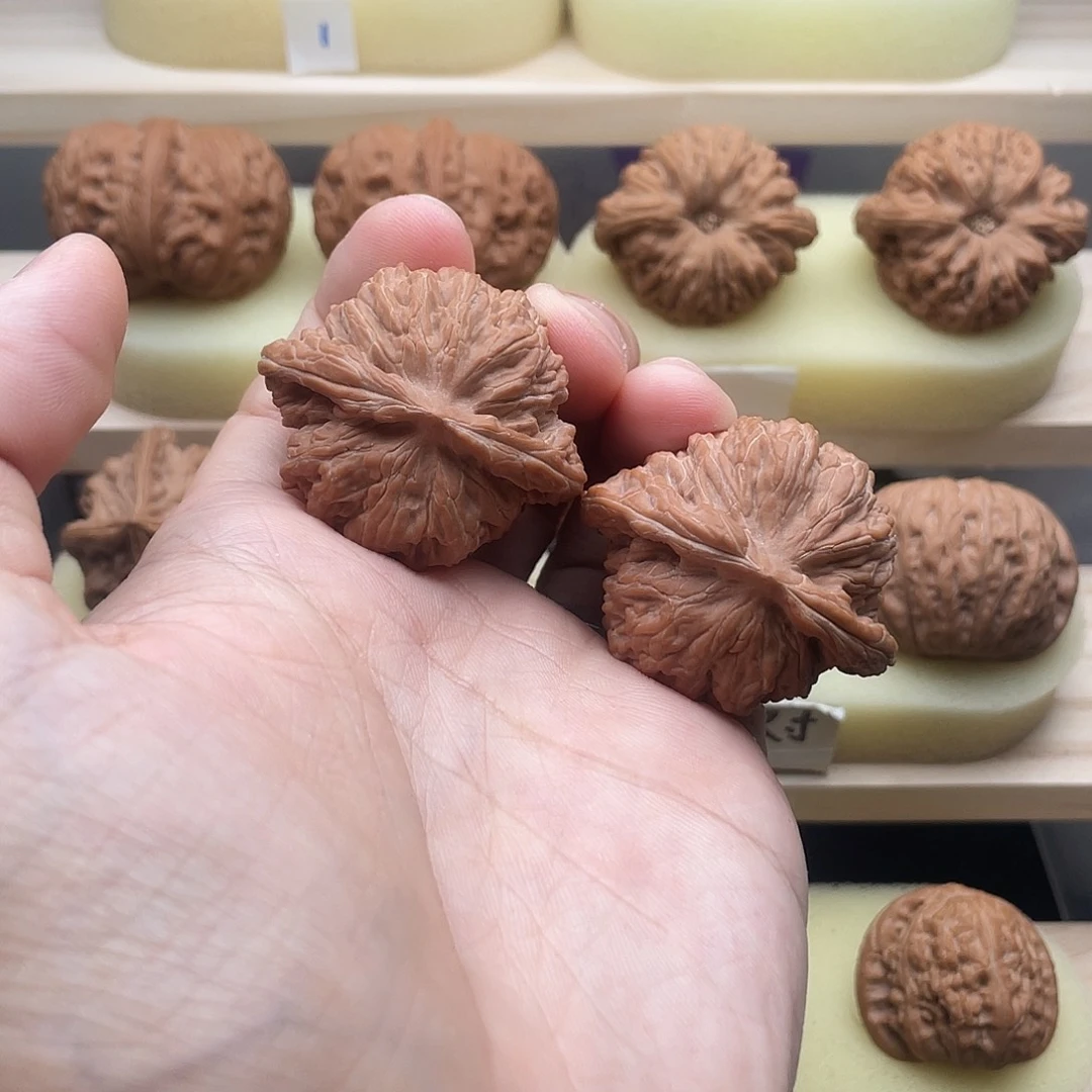 吊坠文玩核桃42全品四座楼