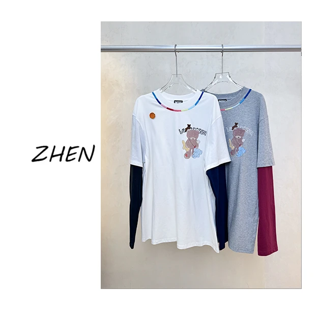 【ZHEN】25K01373  2025新款时尚气质休闲百搭上衣女