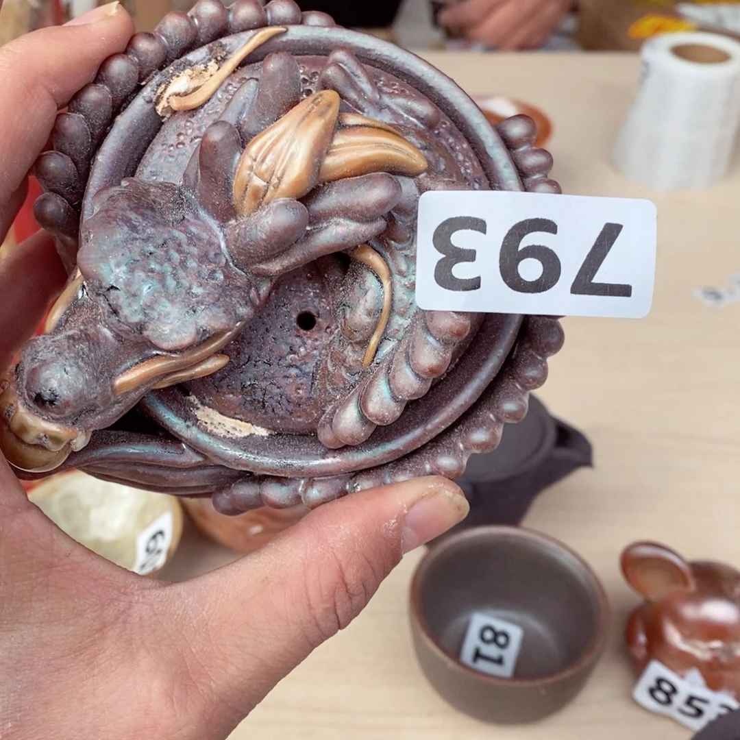 瑕疵，柴烧茶具陶瓷杯子拆包快乐