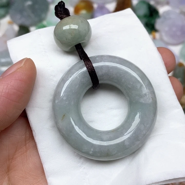翡翠未镶嵌颈饰39号