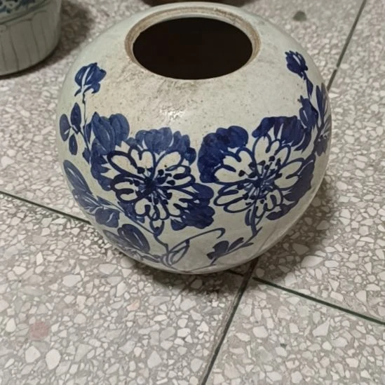 摆件陶青花陶瓷摆件青花陶瓷摆件青花陶瓷