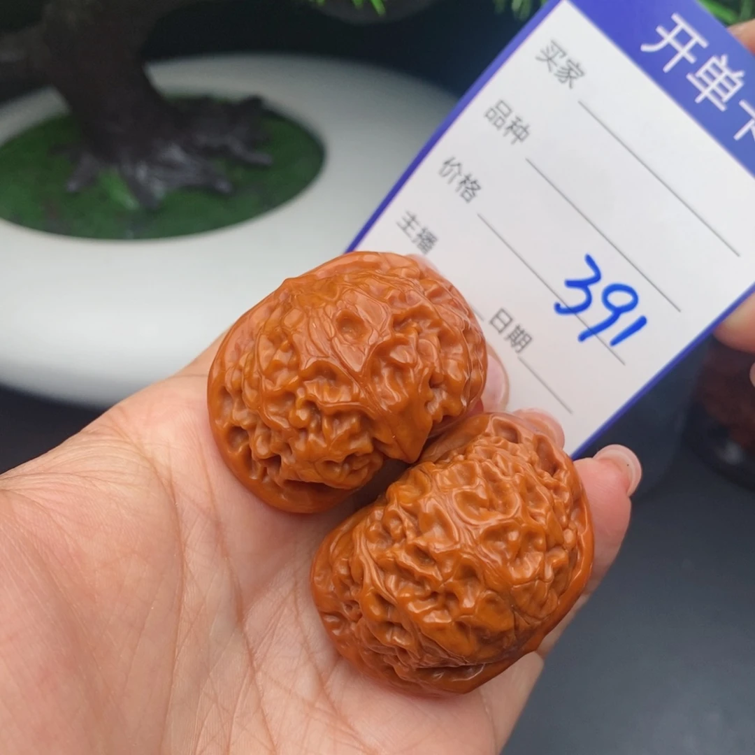 文玩核桃把件39宫灯391