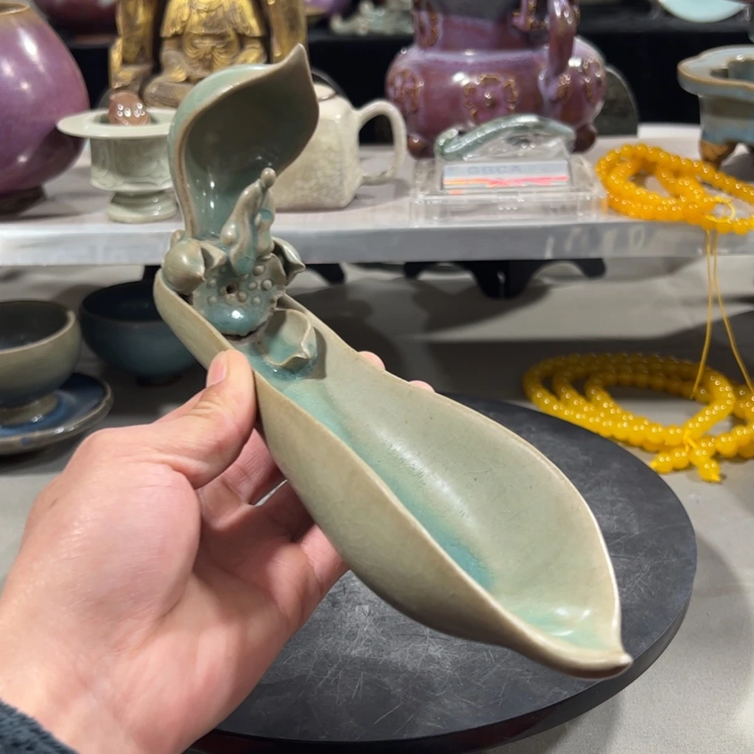 瓶汝窑 香插 不包邮