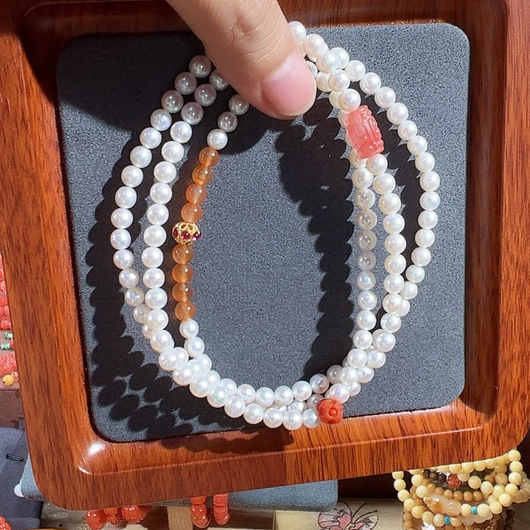 淡水珍珠未镶嵌颈饰