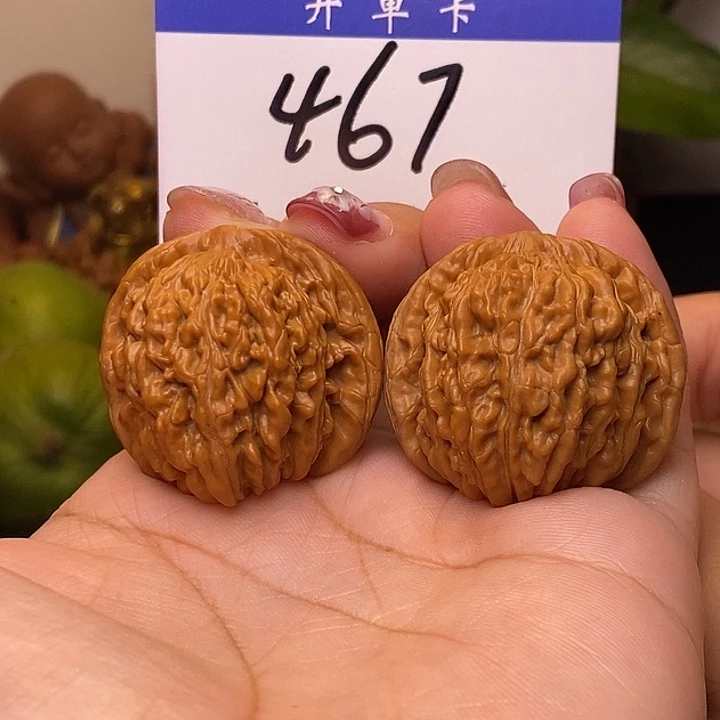 吊坠桃核四座楼36无刀痕s