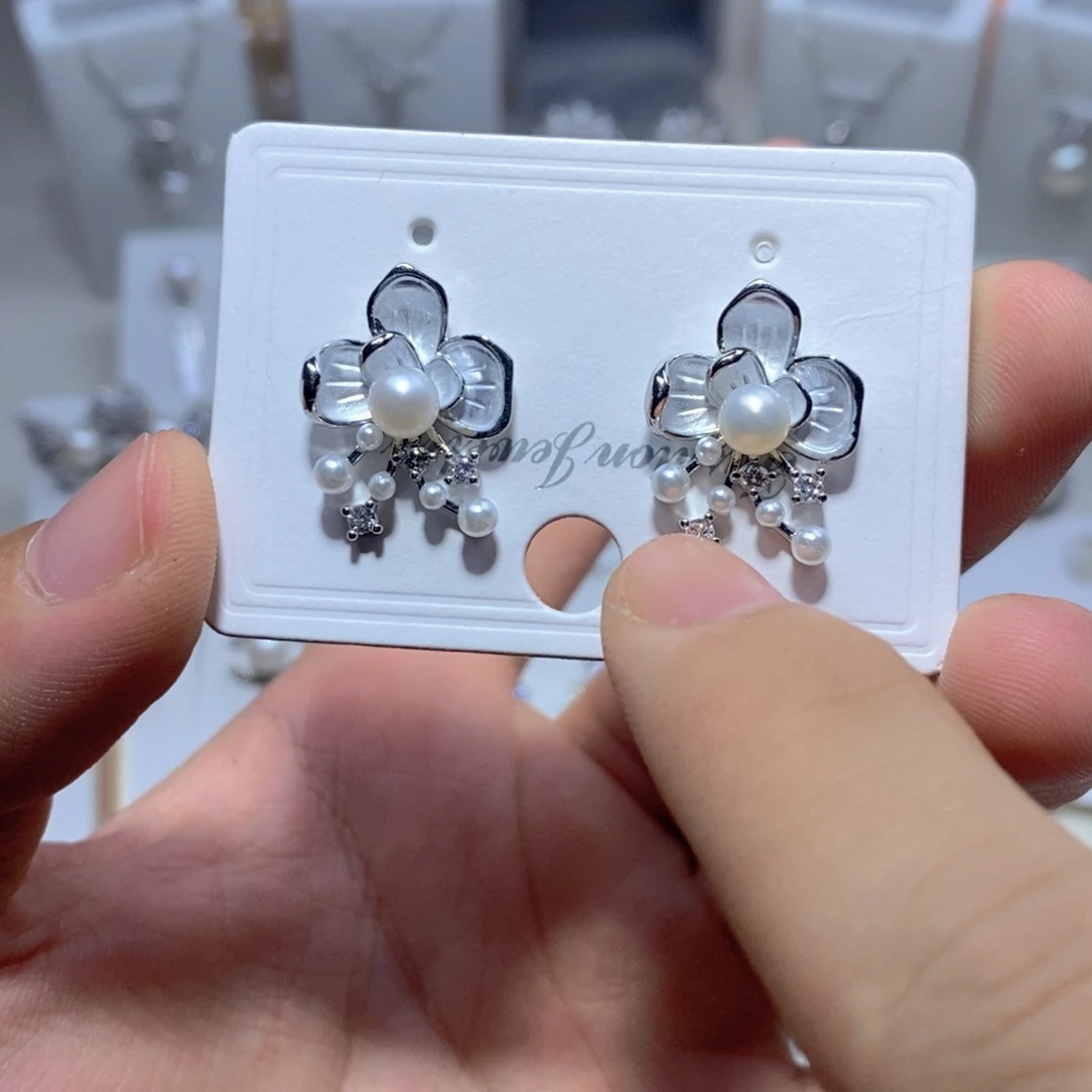 耳饰淡水珍珠未镶嵌