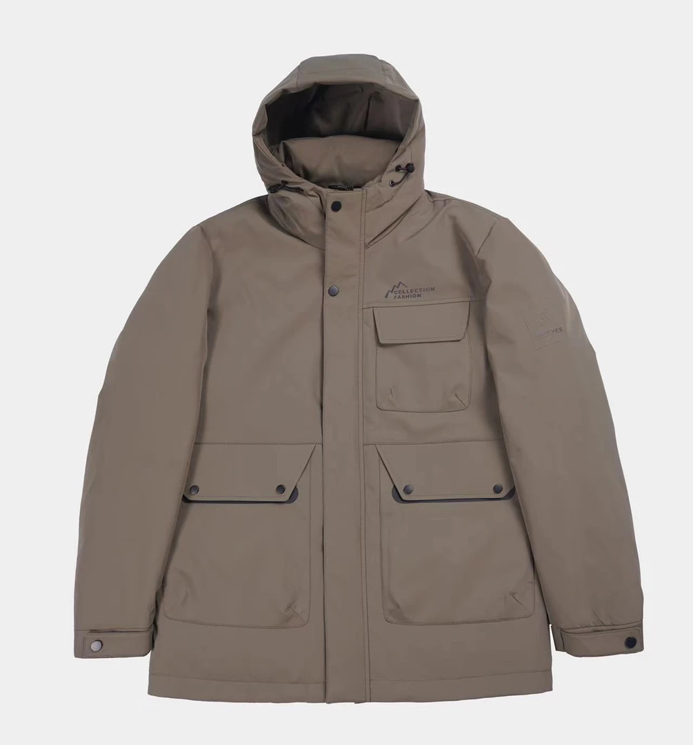 【JDRQ】男款户外冲锋衣羽绒服90104-8