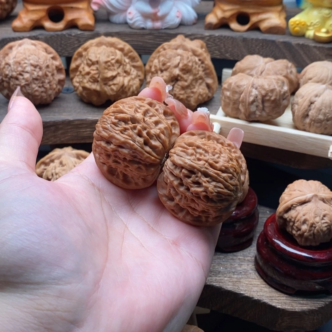 吊坠文玩核桃40全品磨盘