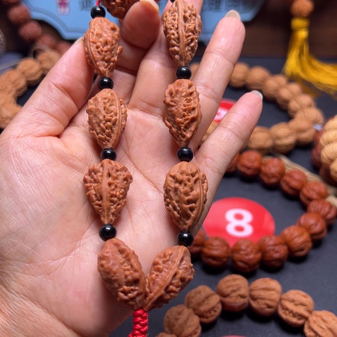 吊坠文玩核桃麒麟角16加