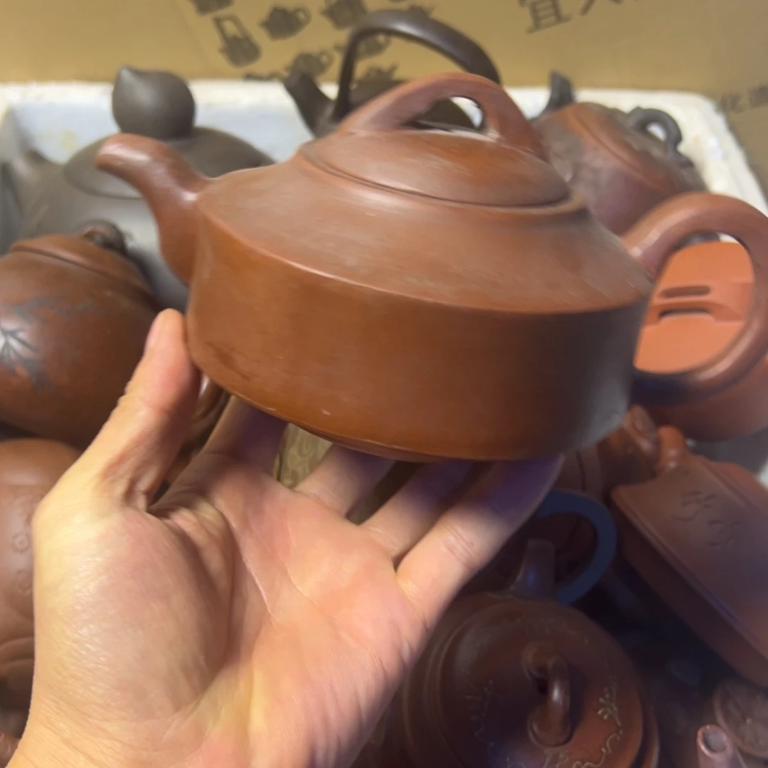 茶壶紫砂宜兴原矿紫砂壶500毫升容量