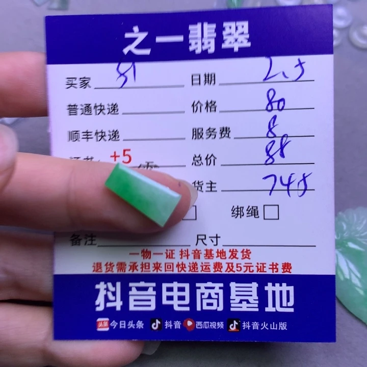 翡翠颈饰未镶嵌用****6