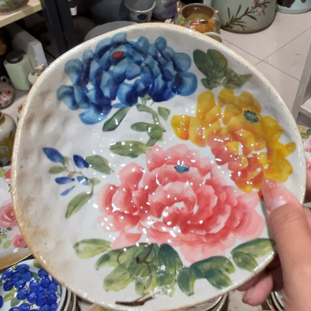 瓷片红红火火过大年