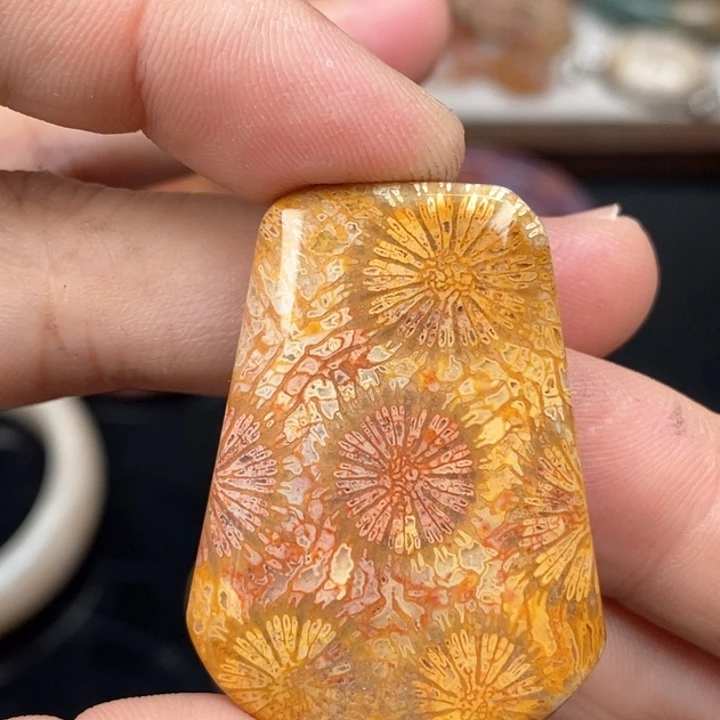 硅化珊瑚（珊瑚玉）手镯未镶嵌平***英