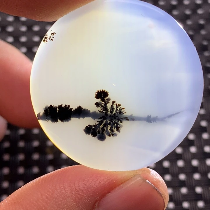 玛瑙/玉髓颈饰未镶嵌心**旧