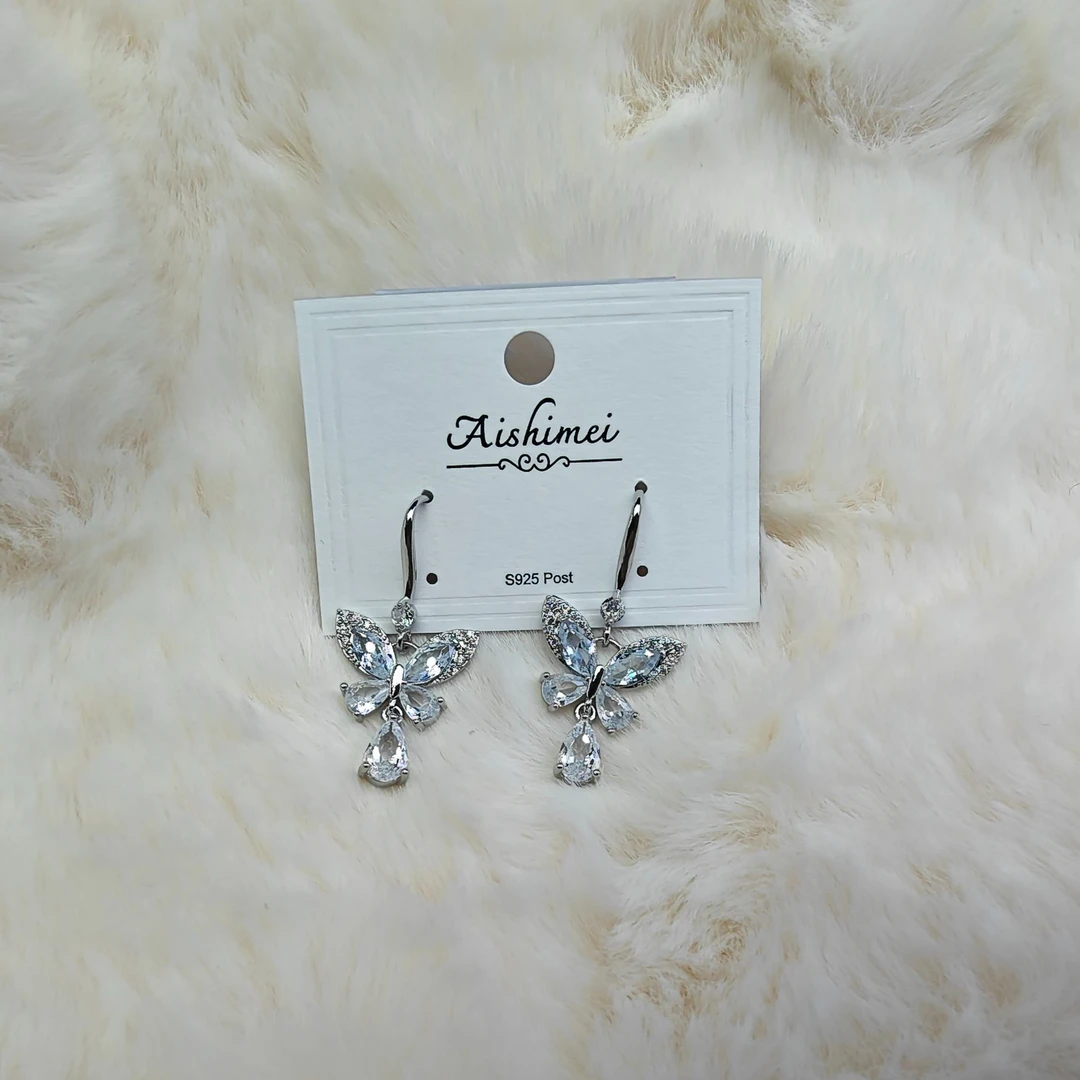 925银仿珍珠耳饰 温柔简约风格耳钉925银针