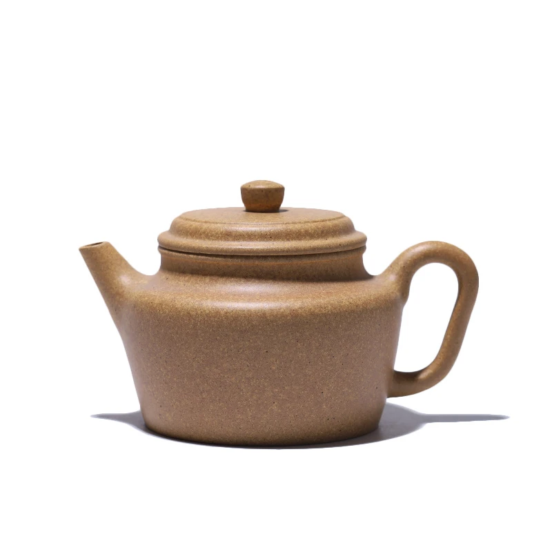 大吉羊柴烧 宜兴紫砂壶茶壶 原矿吉羊金段德钟180ml徐雅