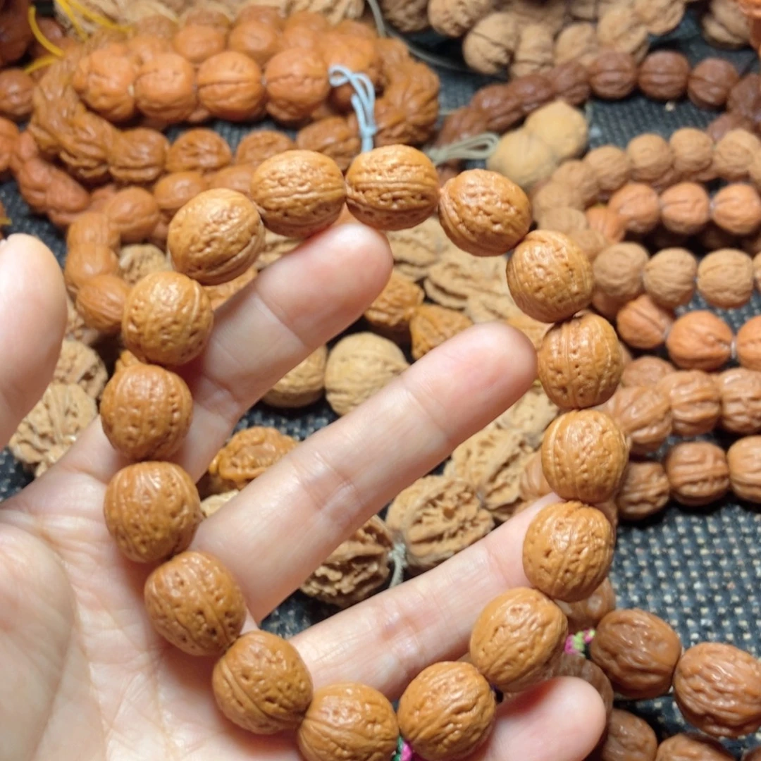 文玩核桃手串光头手串