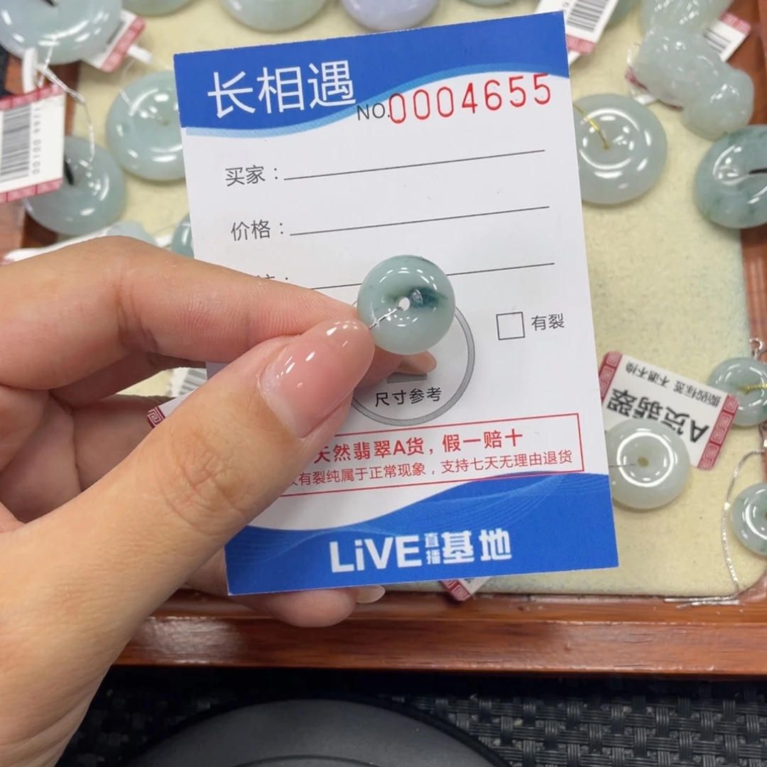颈饰未镶嵌翡翠翡翠吊坠x4655