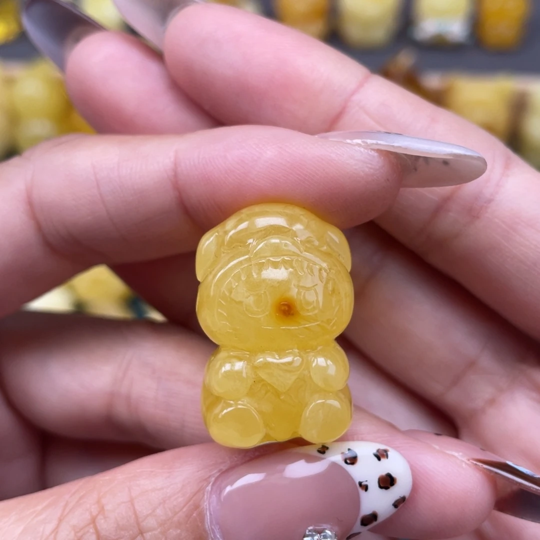 裸石琥珀未镶嵌蜜蜡