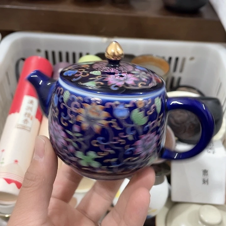 陶瓷茶具全部清清完回家过年