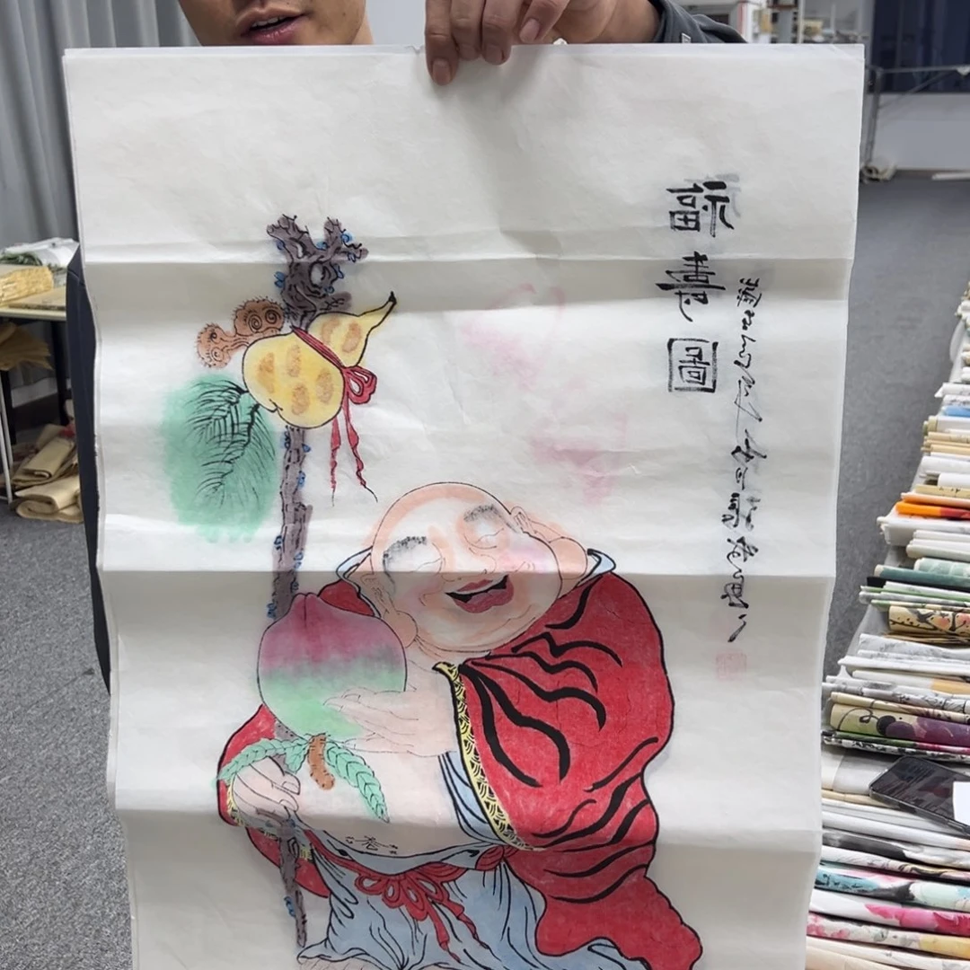 国画纯手绘字画宣纸