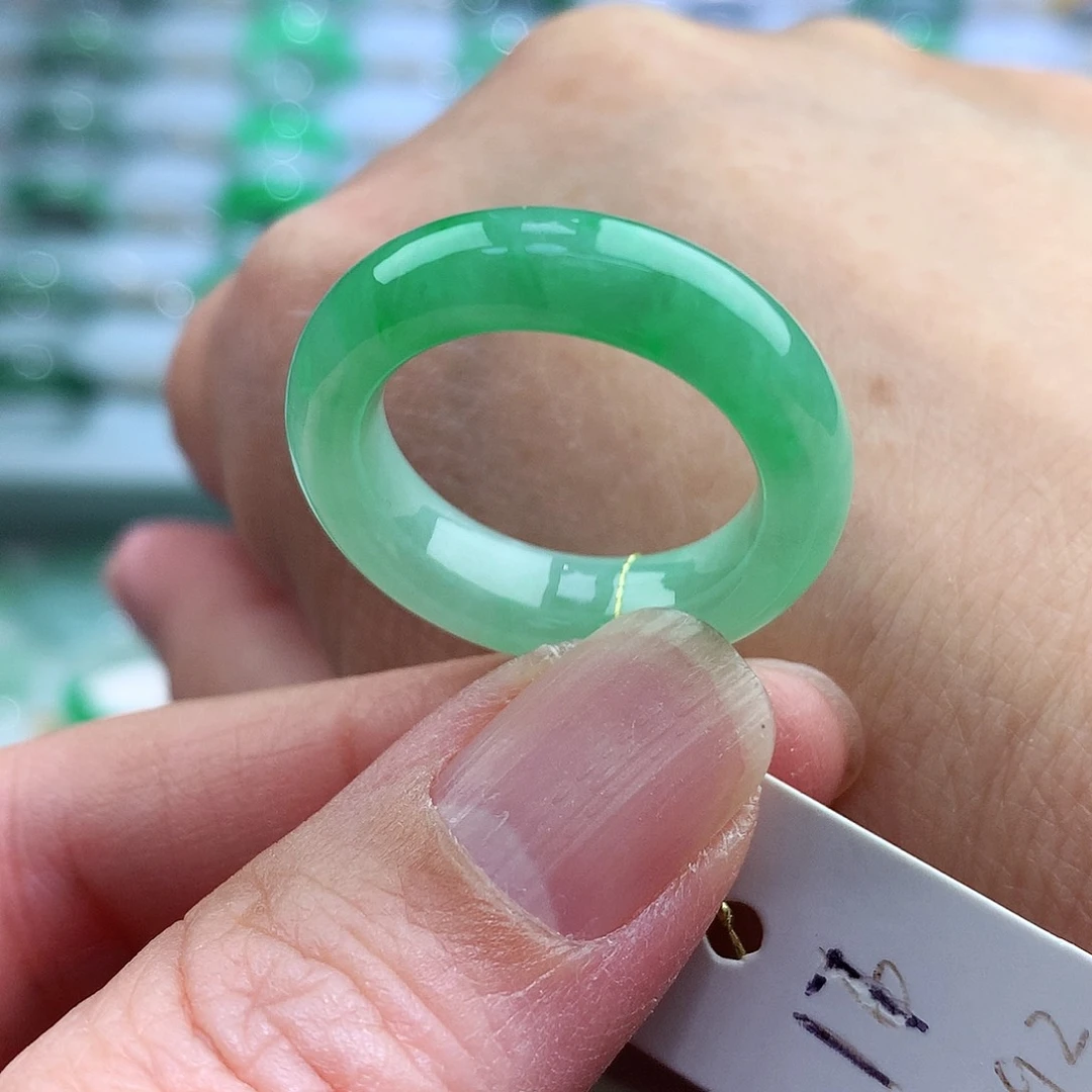 未镶嵌戒指翡翠17号