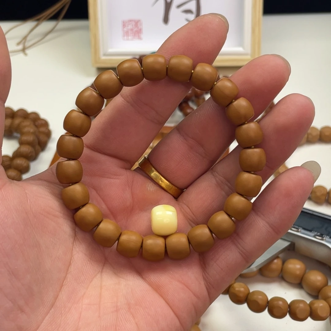 手串猴头核桃福利微瑕哑光直切➕二代蜡5号