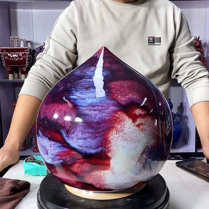 瓷片中国神垕精品钧瓷