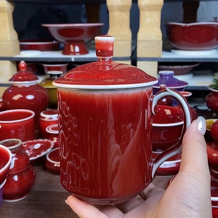 陶瓷景德镇名陶坊原矿郎红