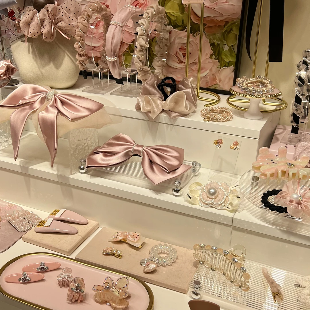 101-220温柔ins韩系优雅法式发饰