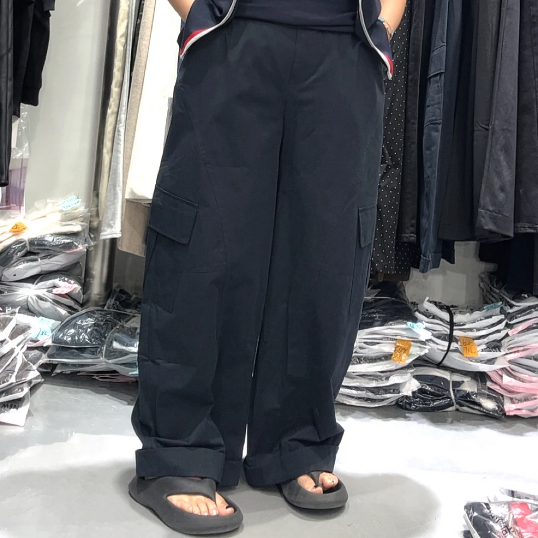 显眼包～大码秋季显瘦工装裤